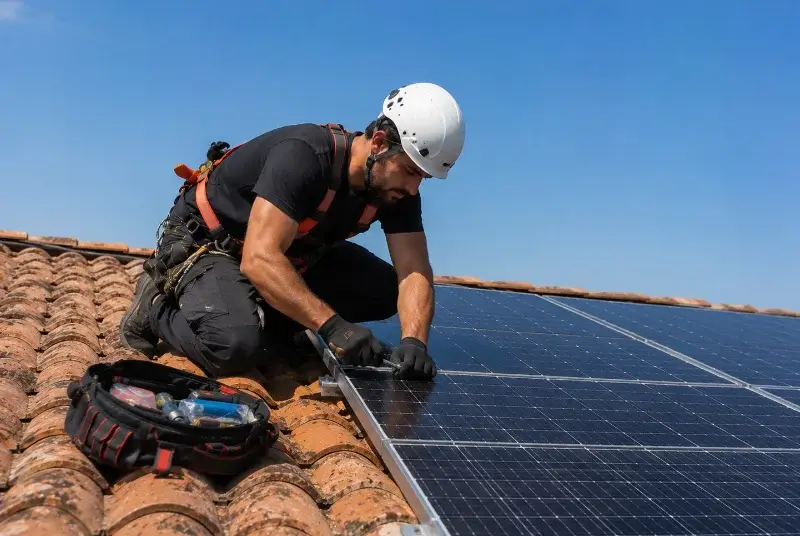 Maintenance et monitoring de panneaux solaires à Bourg-en-Bresse