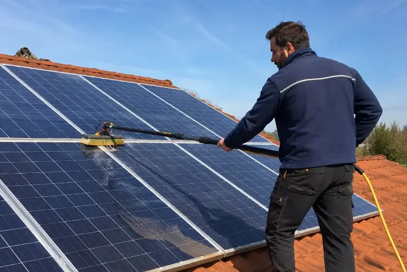 Nettoyage et entretien de panneaux solaires à Bourg-en-Bresse